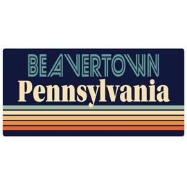 Beavertown Pennsylvania 5 x 2.5-Inch Fridge Magnet Retro Design