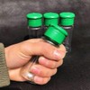 2pcs Salt and Pepper Shakers, Spice Container Reusable Plastic Clear