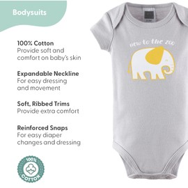 The Peanutshell Baby Layette Gift Set for Baby Boys or Girls - 23 Piece New Born Baby Unisex Gift Set, Baby Clothes & Newborn Essentials Must Haves - Newborn Baby Clothes 0-3 Months - Sunshine
