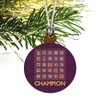 GRAPHICS & MORE Bingo Champion Mini Small Tiny Wood Christmas