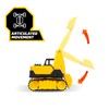 Basic Fun Tonka Mini Steel Classics Excavator - Steel Construction,