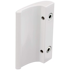 Balcony Pull Handle Patio Door Handle Deluxe Aluminium White