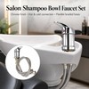 Salon Shampoo Bowl Faucet Set for Hair Washing – Metal