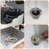 Pack of 2 Sink Strainer Stainless Steel Sink Clogging Protection