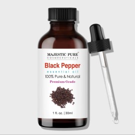 Black Pepper Essential Oil | 100% Pure and Natural | 1 fl oz