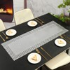 Hosoncovy Table Runner PVC Hollow Table Runner Non-slip Table Mats