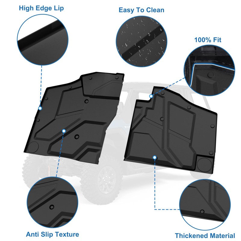 POKIAUTO TPE Floor Mat for Polaris Xpedition XP5/ ADV5 2024+,