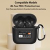 TOORQR Kompatibel mit JBL Tour PRO 2 Hülle Kopfhörer Case,Schützende