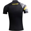 Cressi Women's Shield Lady Rash Guard Short/SL, Black/Yellow, XL/5
