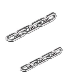 5mm T316 (A4) Stainless Steel Short Link Chain - Sold per Meter See Description Pack Size : 1