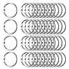 Binder Rings,40Pcs 30mm/1.2 inch Loose Leaf Binder Rings Nickel Plating,