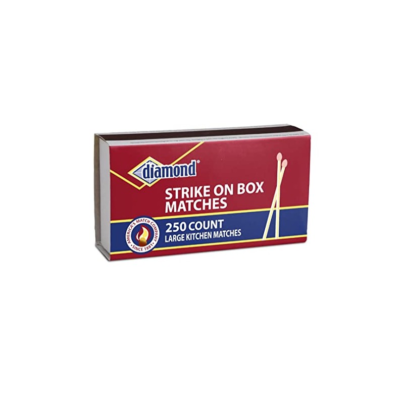 Diamond Kitchen Matches, 2/250ct