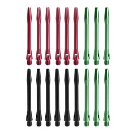 Pamtns Aluminium Darts Shafts 18 Piece Dart Shafts Aluminium Dart Shafts Coated Aluminium Shafts Dart Stem Metal Darts Shafts Metal Dart Shafts Set Dart Accessories