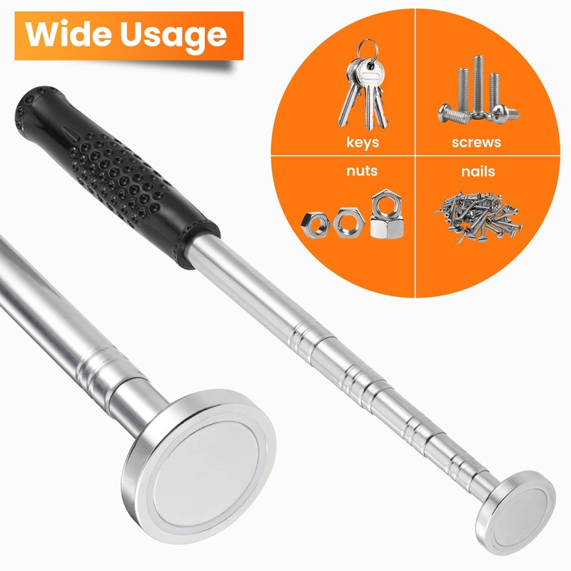 Fentar Telescopic Magnetic Pickup Tool, Heavy Duty Telescopic Magnet 35LB