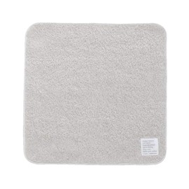 b2c Senshu Exposed Pile Handkerchief (Warm Gray) | Made in Japan, Handkerchief, Hand Towel, Senshu Towel, Domestic Gift, Hotel Style Towel