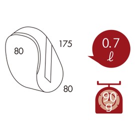 Ostrich (Ostrich) SP – 103 Saddle Bag Red