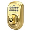 Schlage BE365 V PLY 505 Plymouth Keypad Deadbolt, Electronic Keyless