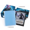 Katomula 100 MTG Card Sleeves with 100 Inner Sleeve, Textured