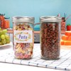 Mason Jars 12 oz, Glass Jars with Airtight Lid,Canning Jars