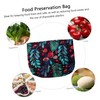 Gatuida 2 Pcs Beeswax Storage Bag Cotton Cloth Cheese Mini