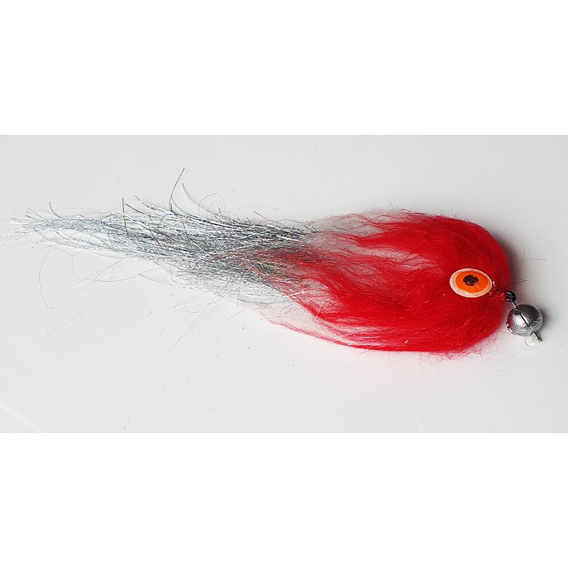 FISHIN ADDICT Red Head Comet fishing jig fly 5g Cheb