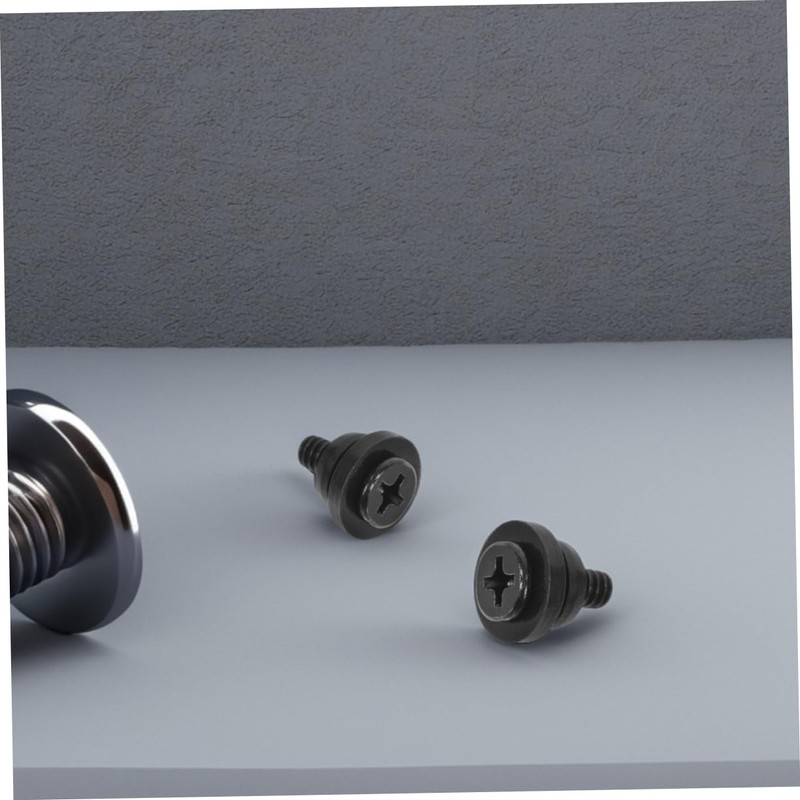 Tofficu 20Pcs Hard Disk Drive Mounting Screws with Shock Absorption