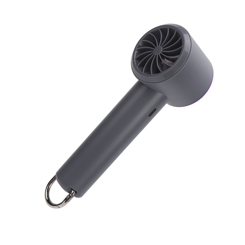 Portable Handheld Turbo Fan USB Rechargeable 14000RPM 100 Speed Quiet