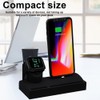 Mobile Phone Charging Base Silicone Stand Holder Bracket for iWatch5/iPhone11