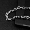 [ALICE ANDERSEN] Necklace, Men's, Thick Chain, Korean Silver Chain, Unisex,