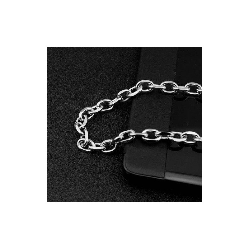[ALICE ANDERSEN] Necklace, Men's, Thick Chain, Korean Silver Chain, Unisex,