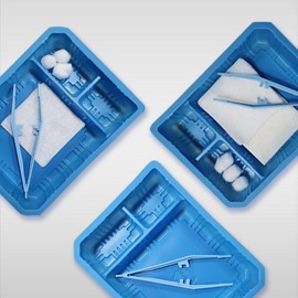 Seun) Sterile dressing kit / disposable, ..F type (tweezers/cotton ball/gauze/tarp)/ 10 pcs. / 세운) 멸균 드레싱키트 / 일회용, ..F형 (핀셋/코튼볼/거즈/방수포)/ 10개