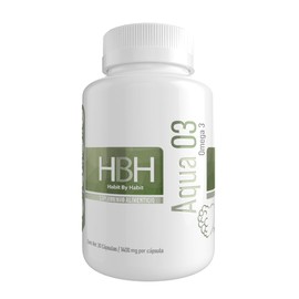 Aqua 03 | Omega 3 de Pescado | 360 mg EPA + 240 mg DHA por porción | 60 Cápsulas Softgel | Suplemento Alimenticio | Alta Concentración | Calidad Premium