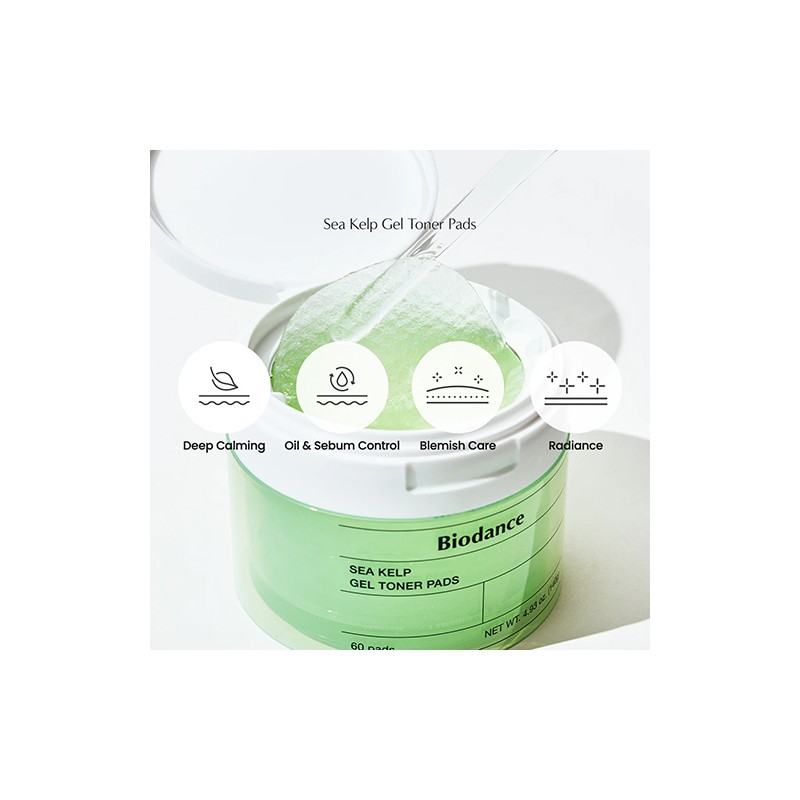 Biodance [Biodance]Sea Kelp Gel Toner Pads (60 pads)