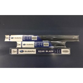 Subaru Impreza & Crosstrek Front & Rear Windshield Wiper Blades Set Genuine Oem