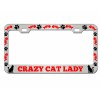 NCAT Crazy Cat Lady Cat Lovers Design Metal Car License