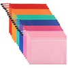 A4 Plastic Zip Folders Double Waterproof Zip Lock Document Wallet