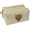 'Chinese Dragon Head' Canvas Wash Bag/Makeup Case (CS00044463)