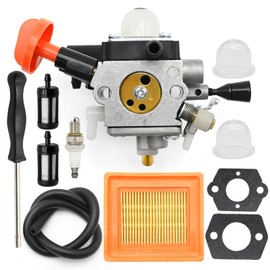 Vkinman 4180-120-0615 Carburetor Kit, Replacement for Stihl FS89 FS89R FS91 FS91R FS111 FS111R FS111RX KM91R KM111R Trimmer