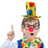 TOYANDONA Clown, cappello da clown, costume di carnevale, divertente performance,