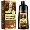 Hair Dye Shampoo for Natural 500 ml, Long Lasting Hair