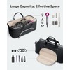 Lotour Hair Tools Travel Case for Shark Flexstyle/Dyson Airwrap, Shark