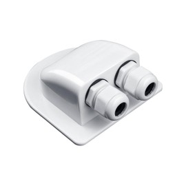 Solar Cable Entry IP68 2-Way Cable Entry Roof Feed-Through Waterproof Solar Cable Entry Fitting for Motorhomes