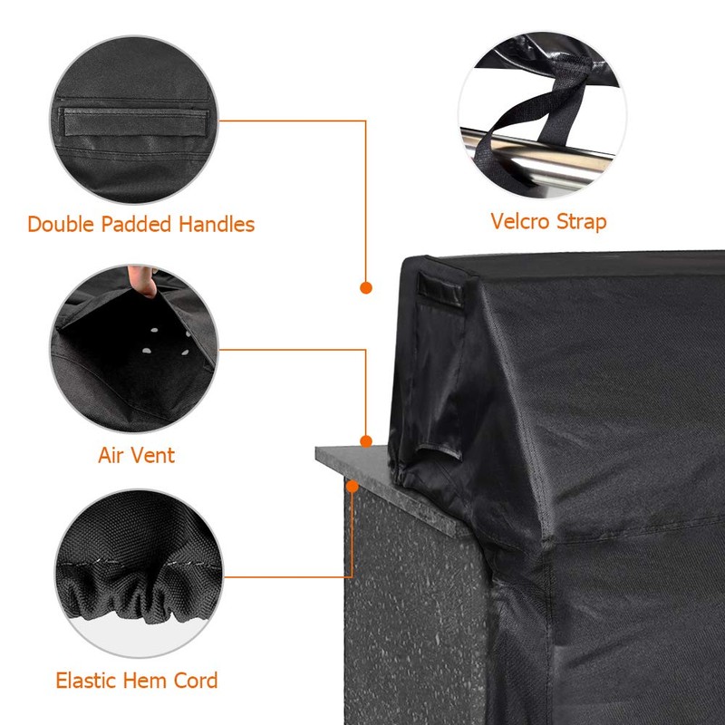iCOVER 32 inch Built-in Grill Cover Heavy Duty Waterproof Barbeque