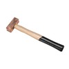 PROMAT 78020340 American Walnut Hammer Weight: 500 g Handle Length: