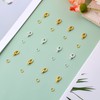 KINBOM 100pcs Lobster Clasps for Jewelry Making, 240pcs Open Jump