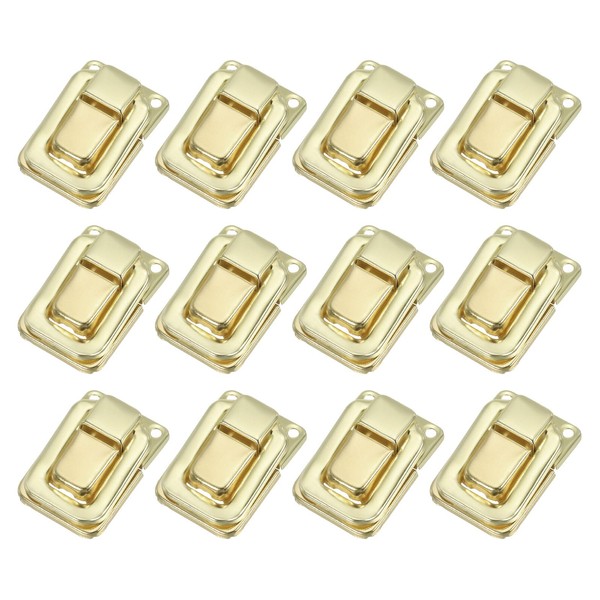 PATIKIL 12pcs 1.4" x 0.9" Toggle Catch Lock Jewelry Box