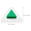COHEALI Urinal Screen Deodorizer Triangle Anti-Splash Pads Lemon Scented Urinal