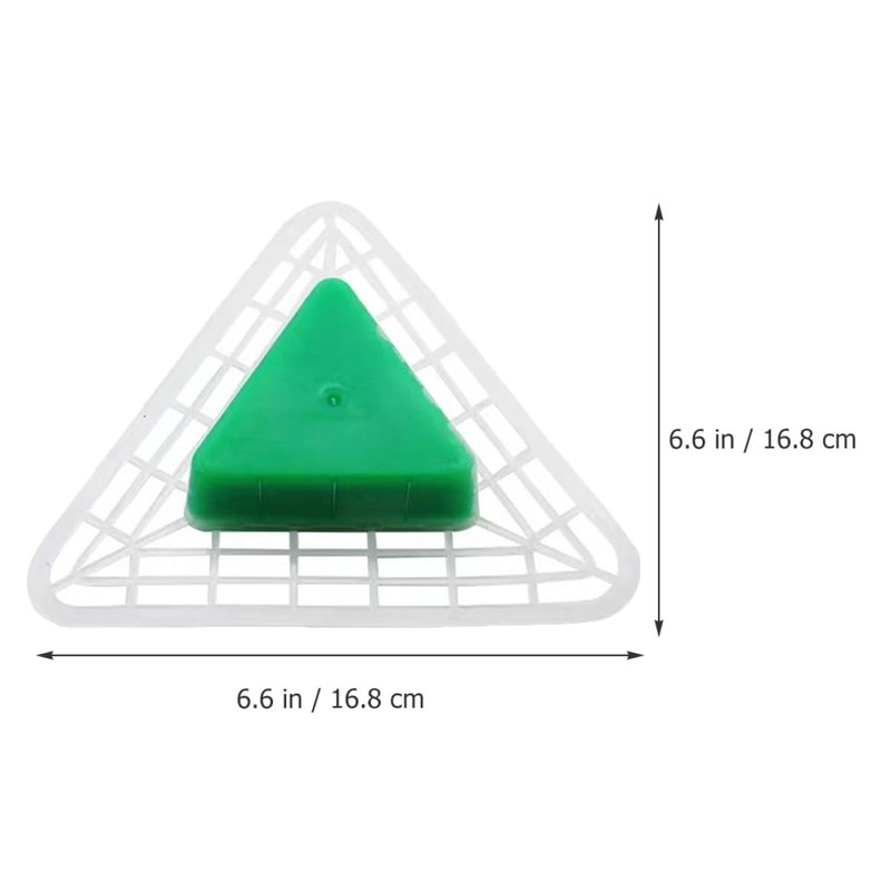 COHEALI Urinal Screen Deodorizer Triangle Anti-Splash Pads Lemon Scented Urinal