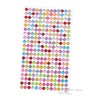 TEHAUX 4sheets Rhinestone Stickers for Nail Art and Face Decoration