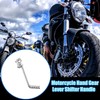 X AUTOHAUX 13mm Motorcycle Kick Start Lever Kickstarter Lever Silver